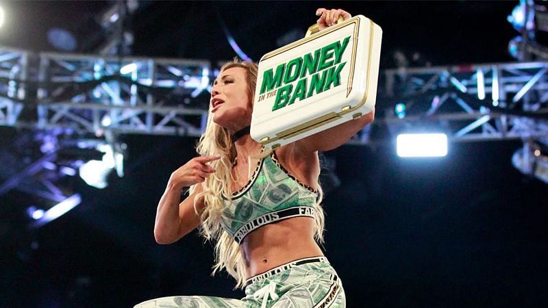 Carmella won the first-ever Women's Money in the Bank ladder match in 2017